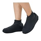 5-Pack Portable Reusable Silicone Latex Rain Shoe...