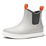 ZCVQX Women's Deck Boots Waterproof Ankle Rain Boots...