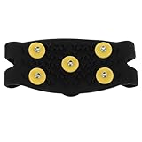 VALICLUD Silicone 5-Tooth Ice Cleats for Boots and...