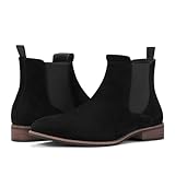 Rollda Mens Chelsea Boots Suede Casual Ankle Boots...