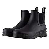 planone Women’s Fashion Waterproof Short Chelsea Rain...