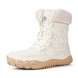 Winter Snow Boots for Women Hike Barefoot Shoes...