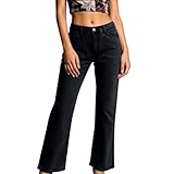 Dovidovi Women's Casual High Waisted Jeans Stretch...