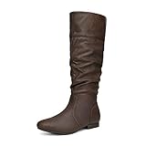 DREAM PAIRS Women's Knee High Pull On Fall Weather...