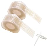 BlingKingdom 1200pcs Self-Adhesive Invisible Double...