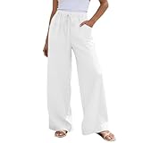 Beessbest Womens Casual Pants Wide Leg High Waisted...