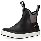 Showave Deck Boots for Men Ankle Rain Boots Men...