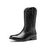 Bruno Marc Cowboy Boots for Men, Slip on Western Boots...