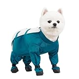 Dog Pants with Foot Protectors for Indoor Outdoor Dog...