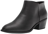 Amazon Essentials Women's Low Heel Ankle Boots, Black...