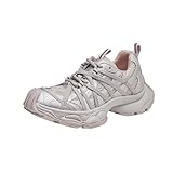 Women Thick Soled mesh dad Sneakers wear Resistant Anti...