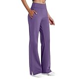 Women's Wide Leg Yoga Trousers High Waist Casual Lounge...