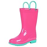 Colorxy Kids Rain Boots for Boys Waterproof Toddler...