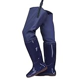 YUEXUEP Hip Waders PVC Fishing Hip Waders，Thick Sole...