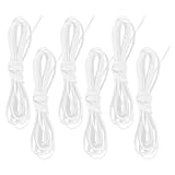 PartyKindom 6 Pairs Flat Shoelaces for Men’s Sneakers...