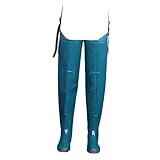Zxpjkyu Fishing Wader Boot Non Slip Over Knee PVC Rain...
