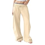 Women's Wide Leg Yoga Pants Drawstring High Waist...