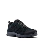 Columbia Men's Crestwood Waterproof, Black/Grill, 8...