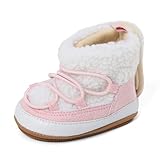 ESTAMICO Baby Girls Snow Boots Winter Warm Fuzzy Lined...