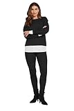 Long Tall Sally Lts Tall Shirt Lined Sweatshirt Black