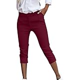 Beessbest Capri Pants for Women Summer Business Pants...