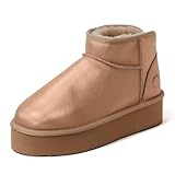 Fireside By Dearfoams Kingston Womens Boots, Genuine...