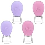 FNANJWQ 4Pcs Facial Cupping Therapy Set, Silicone Face...