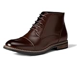 Amazon Essentials Men's Cap Toe Lace Up Ankle Dress...