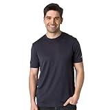 Merino Wool T-Shirt Mens - Short Sleeve Merino Wool...