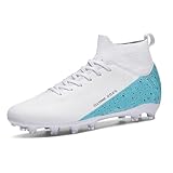 CLLYHHC Mens Soccer Shoes Womens Indoor Outdoor...