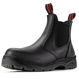 SUREWAY Men's Slip On Work Boots for Men - Composite...