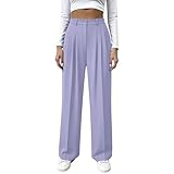 Beessbest Dress Pants Women Wide Leg Stretchy Pants...