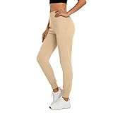 Women's Yoga Pants Casual Solid High Waisted Tapered...