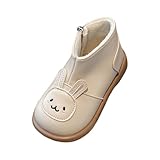 CsgrFagr Baby Girls Cute Boots Side Zipper Lightweight...