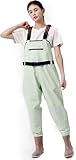 Women's Waterproof Fly Fishing Waders, Breathable Waist...