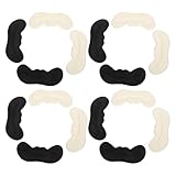 OSALADI 8 Pairs Self-Adhesive Heel Pads Inserts for...