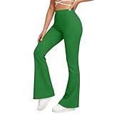 Xiaojmake Womens Flare Yoga Pants Over the Belly...
