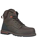 Hoss Men's 6' Carson Work Boot Soft Toe Brown 12.5 4E...