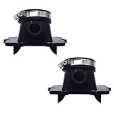Genuine 2Pcs Carburetor Intake Manifold Boots Fit For...