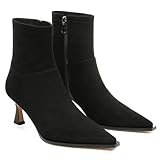 Goiphrri Suede Black Ankle Boots for Women Stiletto...