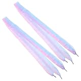 GALPADA 4pcs Wide Gradient Ribbon Shoelaces 4cm Organza...