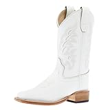 BSC1996 Old West Girls Wide Square Boots