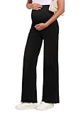 BLENCOT Maternity Pants Womens Bootcut Jeans Winter...