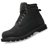 SAFETY LOONG Work Boots for Men Soft Toe Non Slip...