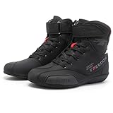 RIDEIRON Motorcycle Shoes Men CE Certified Protective...