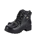 GARGOYLE BELLS Women's Motorcycle Ankle Boots with...