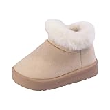 Toddler Little Girls Snow Boots Winter Kids Plush Lined...