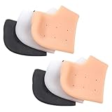 VICASKY Silicone Heel Cushion 3 Pairs Breathable Heel...