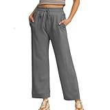 Beessbest Women's Wide Leg Sweatpants Baggy Barrel...