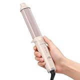 Mini Oval Curling Wand, 1.25 inch (32mm) No-Clamp...